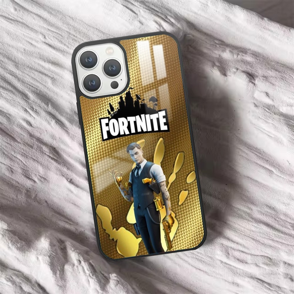 Coque iPhone 11 Pro Max Fortnite Midas Or