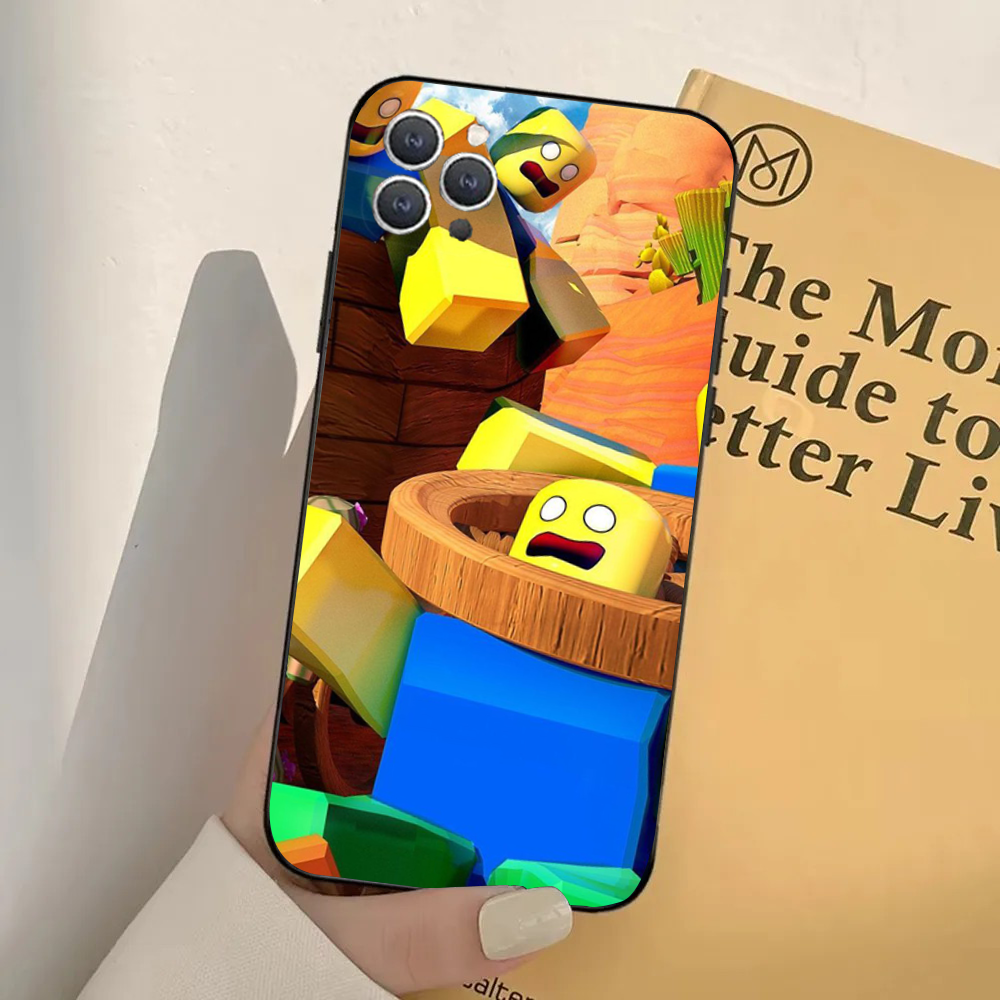 Coque iPhone 14 Roblox - Personnages en chute libre