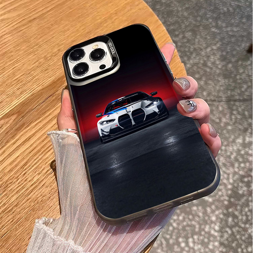 Coque iPhone 15 Pro BMW Motorsport - Design Sportif Unique