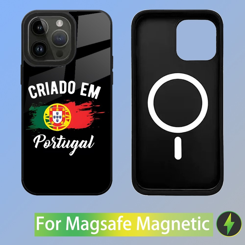 Coque iPhone 12 MagSafe Portugal Drapeau National