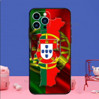 Coque iPhone 16 Pro Drapeau Portugal - Affichez votre Fierté Nationale