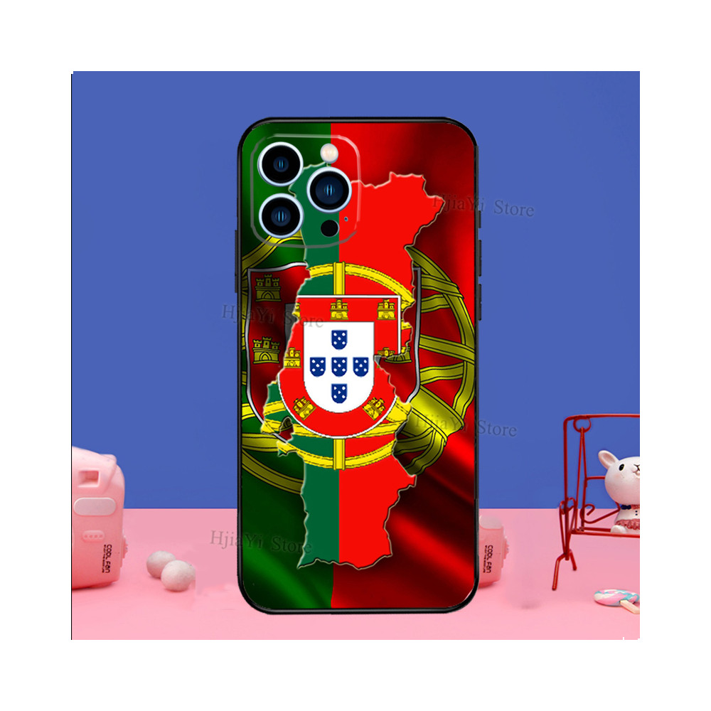 Coque iPhone XR Drapeau Portugal - Affichez votre Fierté Nationale