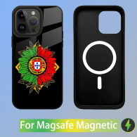 Coque iPhone 14 Pro Max MagSafe Drapeau Portugal - Protection & Style