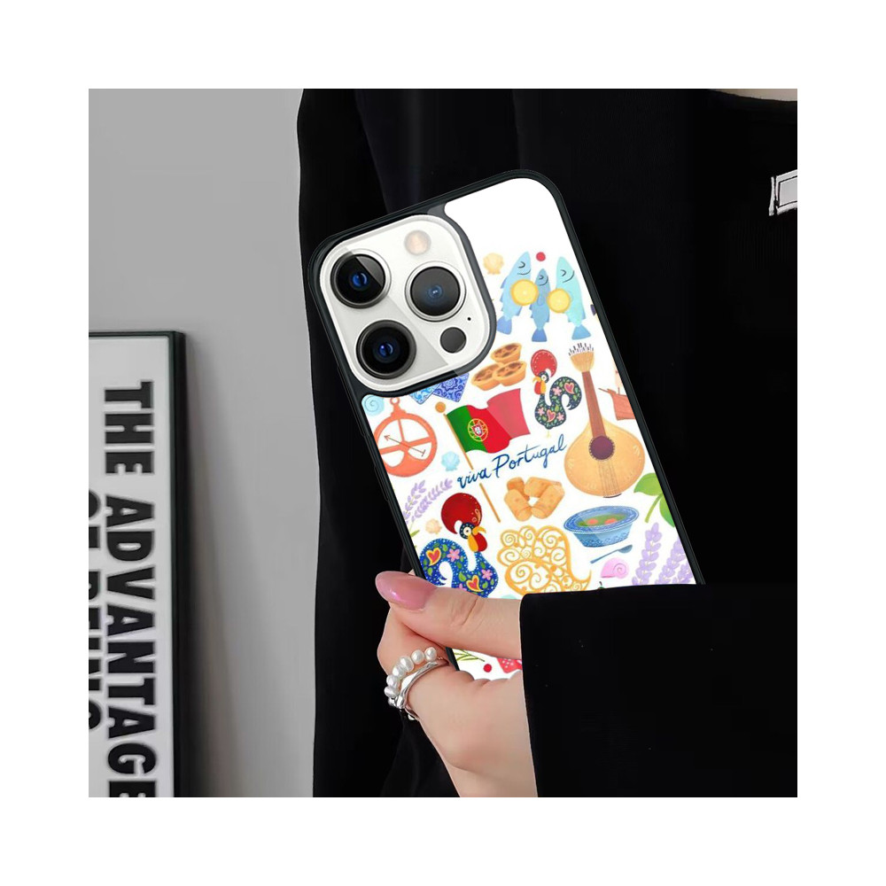 Coque iPhone 15 Plus Motif Portugal: Culture et Traditions