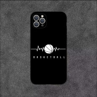 Coque iPhone Basketball Design Épuré