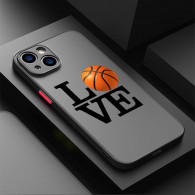 Coque iPhone 11 Pro 'Love' avec ballon de basket