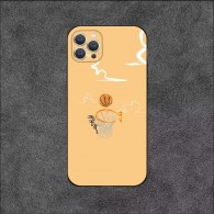 Coque iPhone 16 Plus Basketball Orange et Blanc