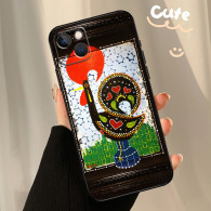 Coque iPhone Design Coq Portugais Traditionnel