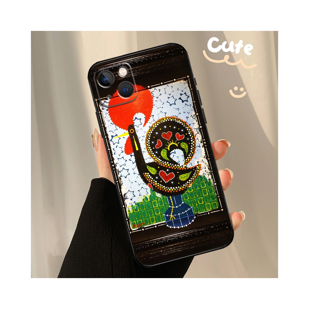 Coque iPhone 13 Pro Max Design Coq Portugais Traditionnel