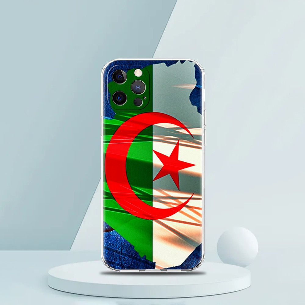 Coque iPhone 7 Plus Drapeau Algérie : Protégez votre téléphone avec style