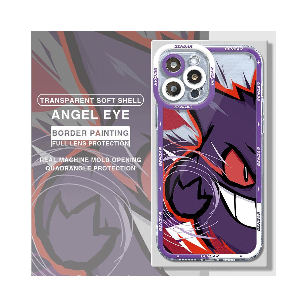 Coque iPhone 15 Pro Gengar : Protection intégrale et design unique