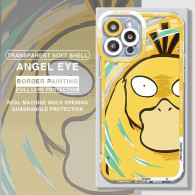 Coque iPhone 15 Psyduck : Protection Transparente et Design Unique