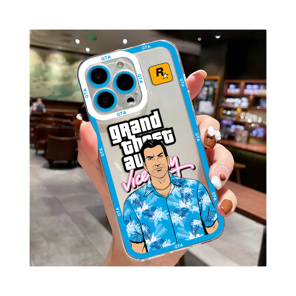 Coque iPhone 7 Grand Theft Auto Vice City - Tommy Vercetti