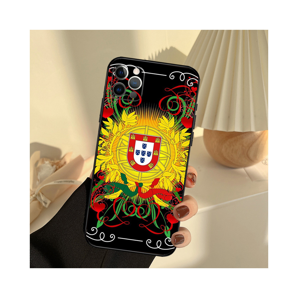 Coque iPhone Drapeau Portugal - Élégance et Fierté Nationale