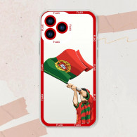 Coque iPhone 13 Drapeau Portugal - Soutenez votre équipe avec style