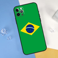 Coque iPhone 11 Pro Max Drapeau Brésilien : Affichez Votre Fierté