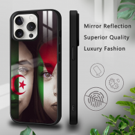 Coque iPhone 14 Design Drapeau Algérie - Élégance et Protection