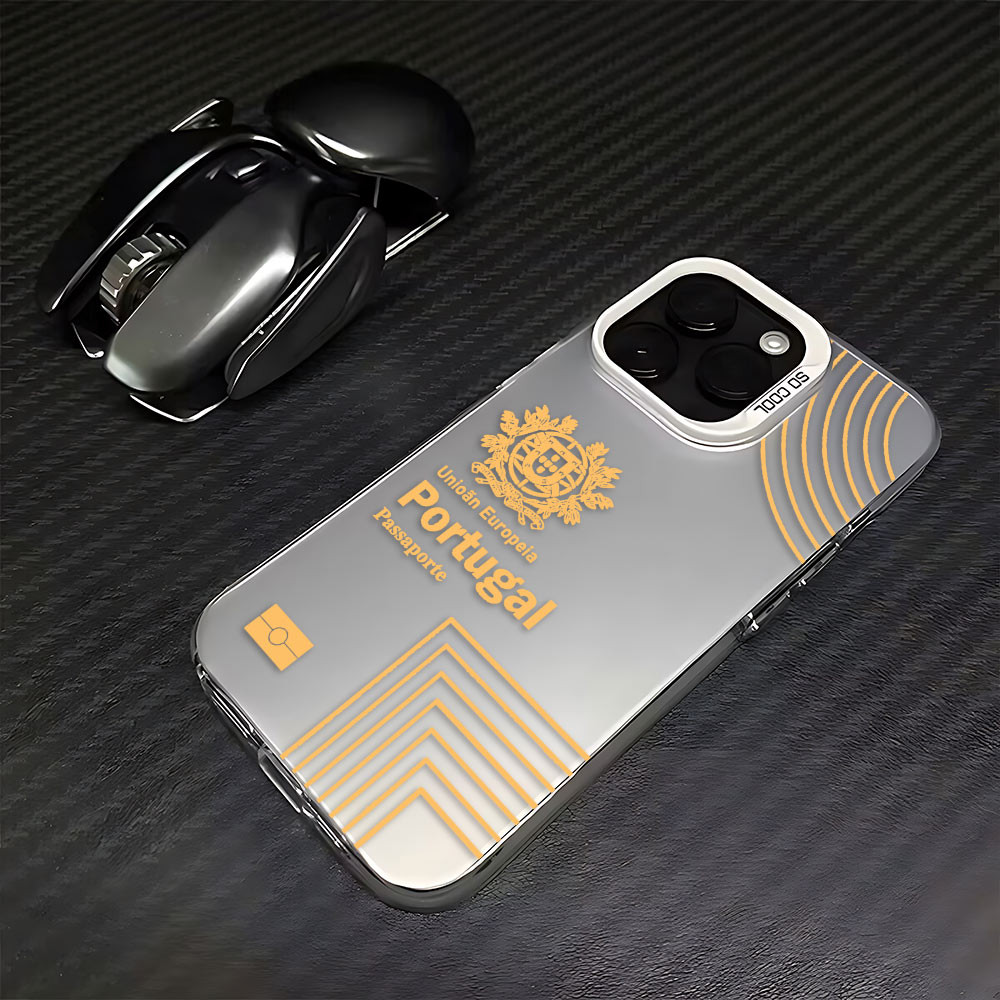 Coque iPhone 13 Pro Max Portugal - Design Passeport Unique