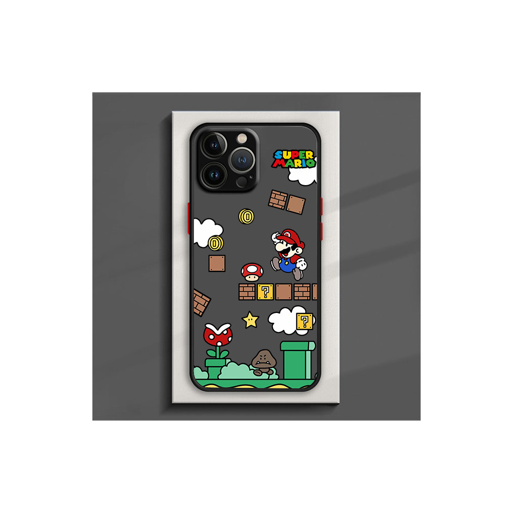 Coque iPhone XS Super Mario - Design Rétro et Ludique