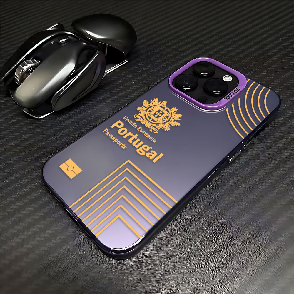 Coque iPhone Portugal Passeport - Design Unique et Protection Optimale