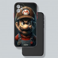 Coque iPhone 12 mini Mario en Colère