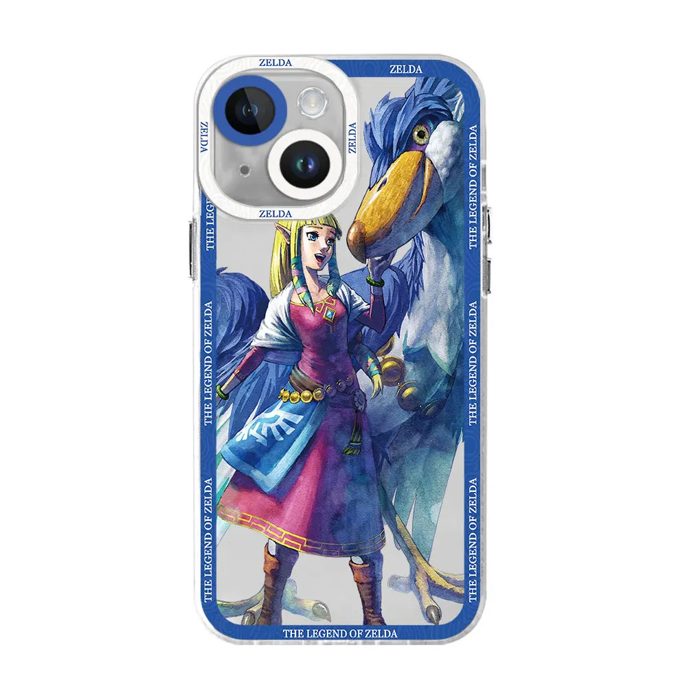 Coque iPhone Zelda - Princesse et Allié