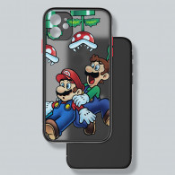 Coque iPhone 14 Pro Mario et Luigi - Protection Fun pour Fans de Jeux Vidéo