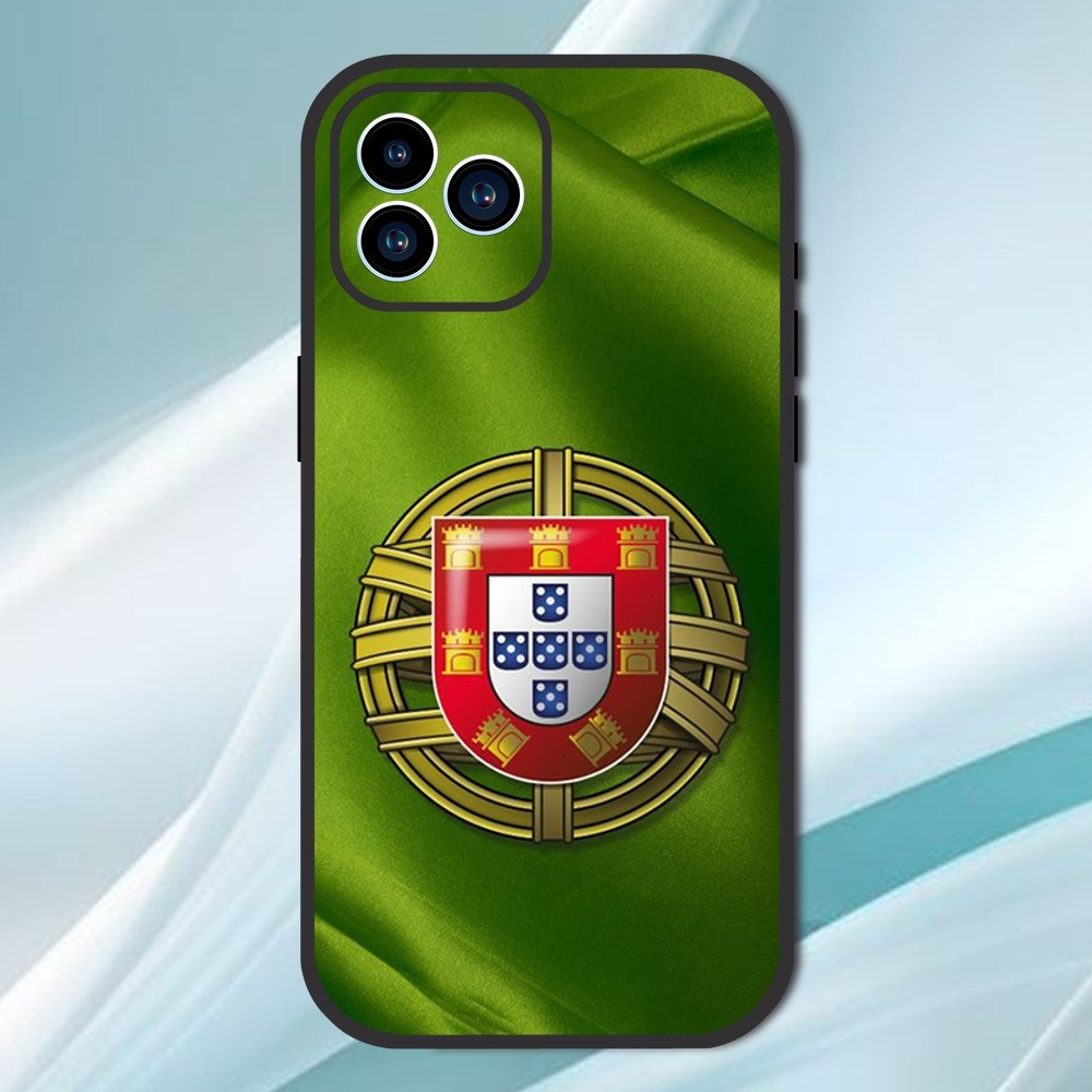 Coque iPhone Portugal - Drapeau et Armoiries