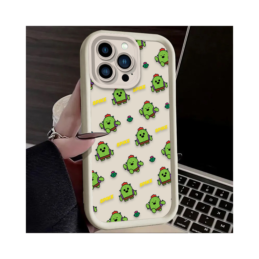 Coque iPhone 15 Motif Spike Brawl Stars - Protection Unique et Ludique